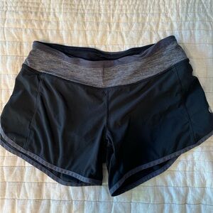 Lululemon black run short
